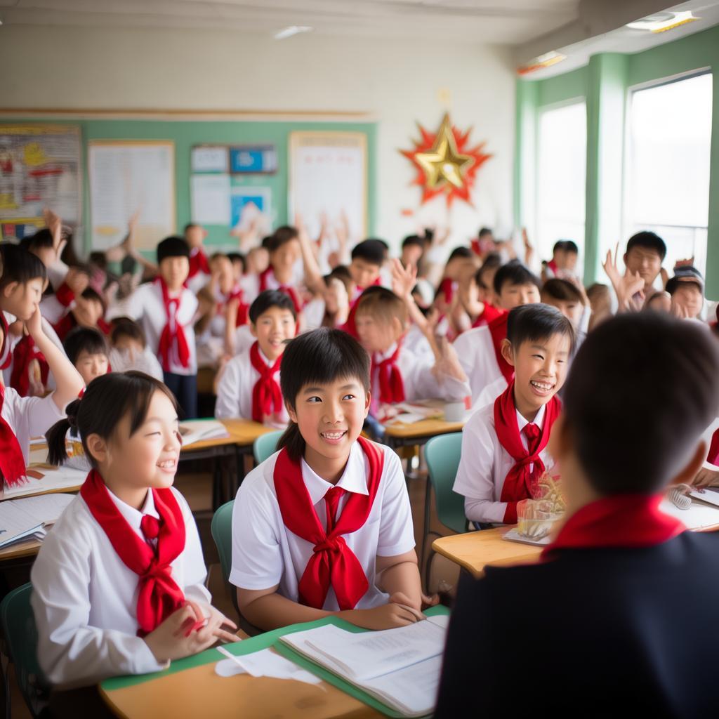 红领巾奖章四星章演讲稿：新时代少先队员的成长密码与实践路径